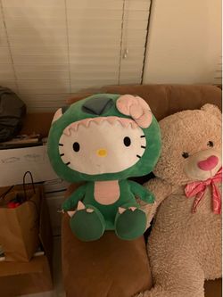 Big Dinosaur Hello Kitty Plush