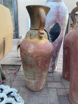 Terracotta vases