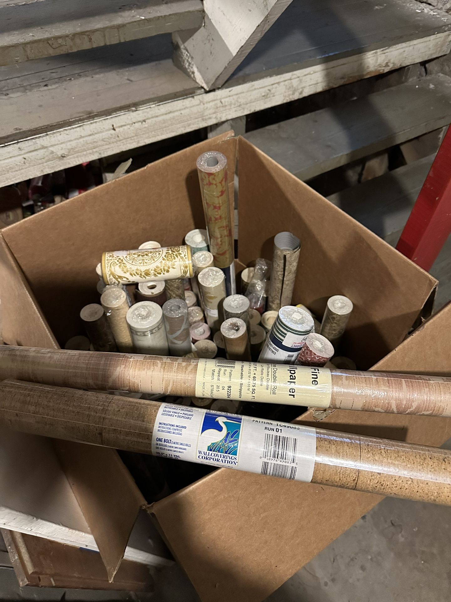 Bulk Sealed Wall Paper Rolls