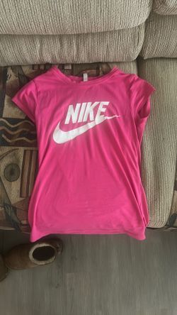 Pink Nike shirt,size small
