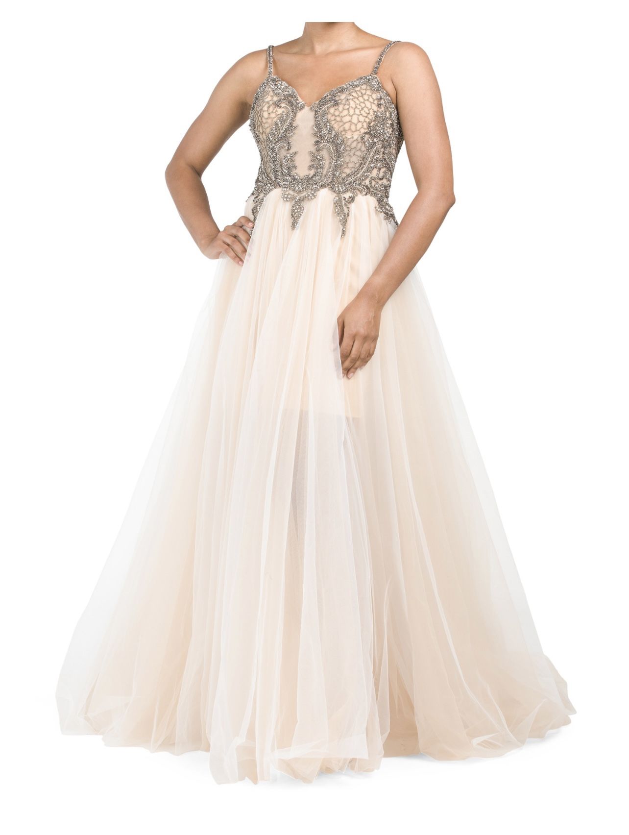 NWT Terani Couture Formal Dress Gown Size 4
