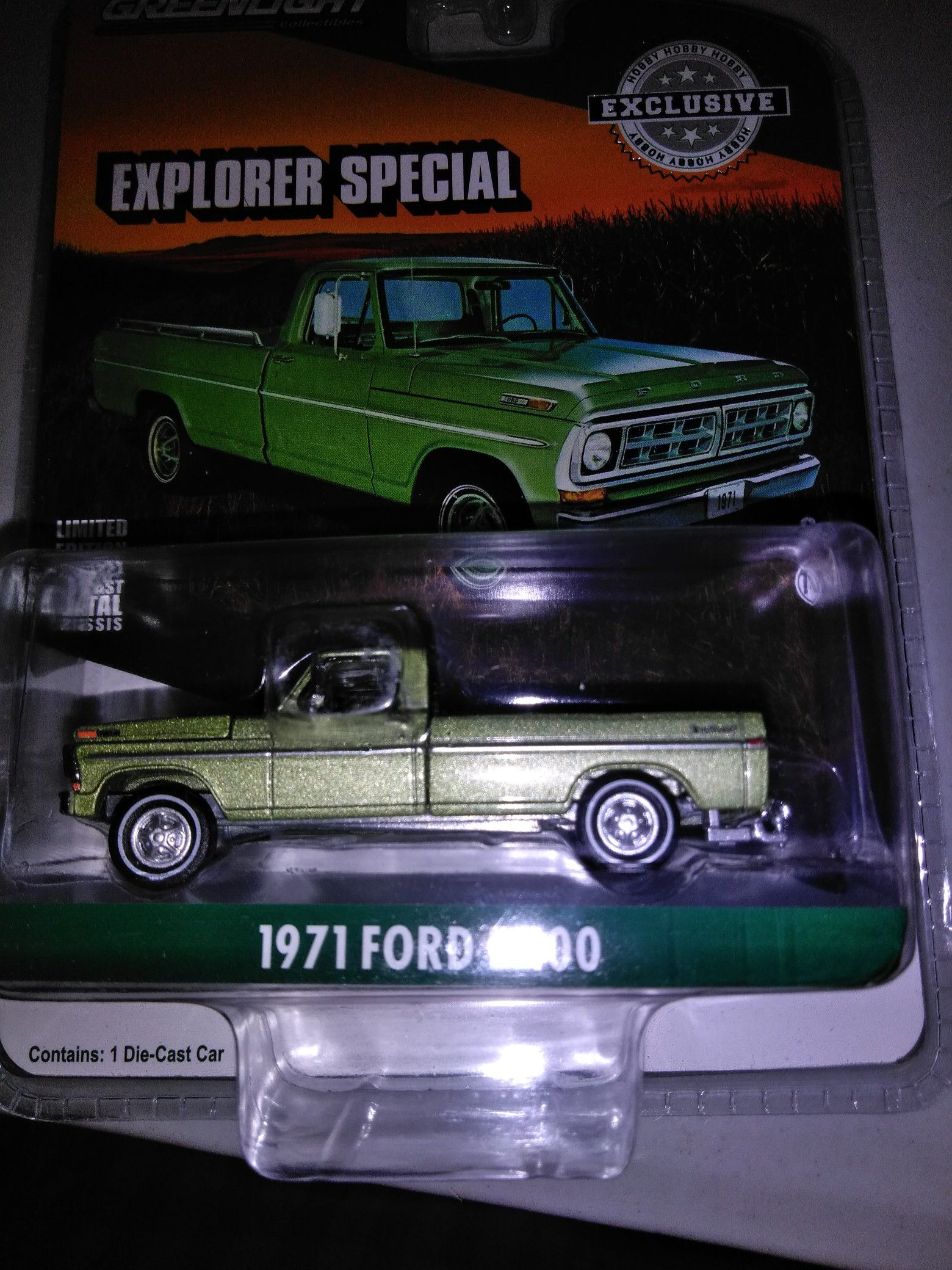 Greenlight 71 Ford explorer special f100