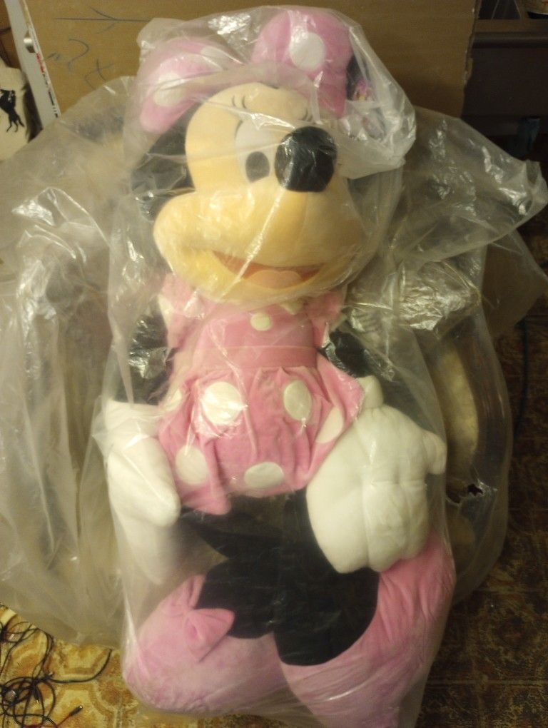 4 Ft Tall Minnie Mouse, Stuffed Doll