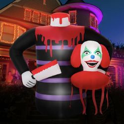 5Ft Halloween Inflatables Outdoor Decorations