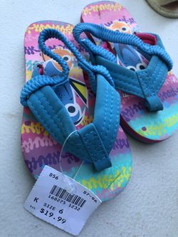 Baby girl thong sandals