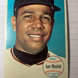 Juan Marichal Original Card 