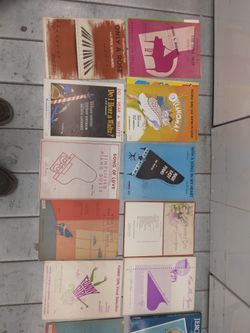 Old Sheet Music 39 pcs- 1940's, some earlier & a couple later. 