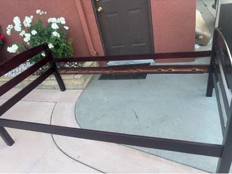 Free twin bed frame as is