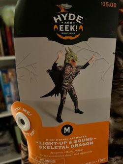 Kid’s Medium Dragon Skeleton Costume