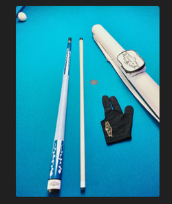 Champion TR5 Pool Cue 12mm – Hard Case, Joint Protectors & Glove Included