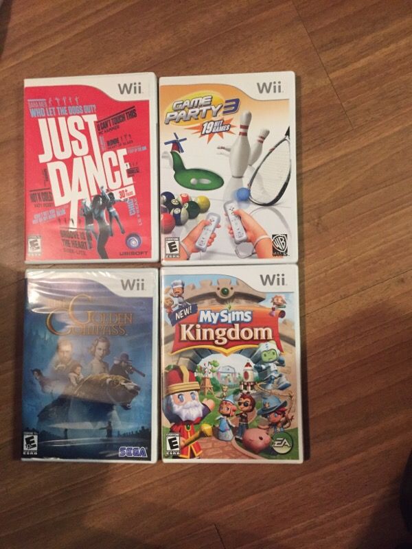 Wii video games