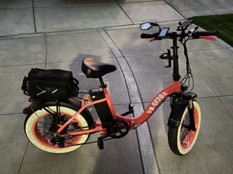 V-SF20 E-bike (peach color)