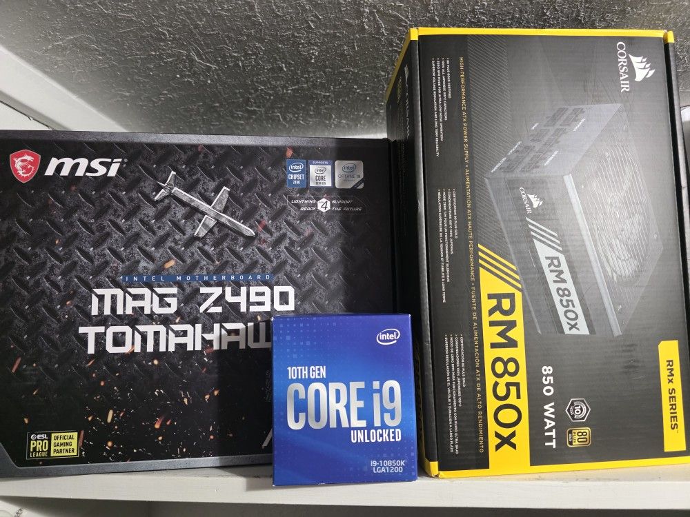 i9 10850k 10 Core 20 Threads 3.6 Base Clock