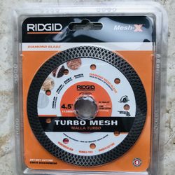 RIDGID 4.5 in. Continuous Rim Blade with Mesh Rim