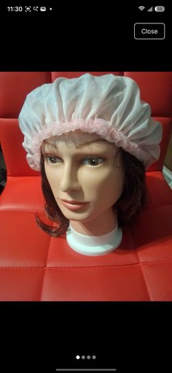 Vintage pink sleep/slumber cap