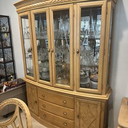 Light Wood Dining Set