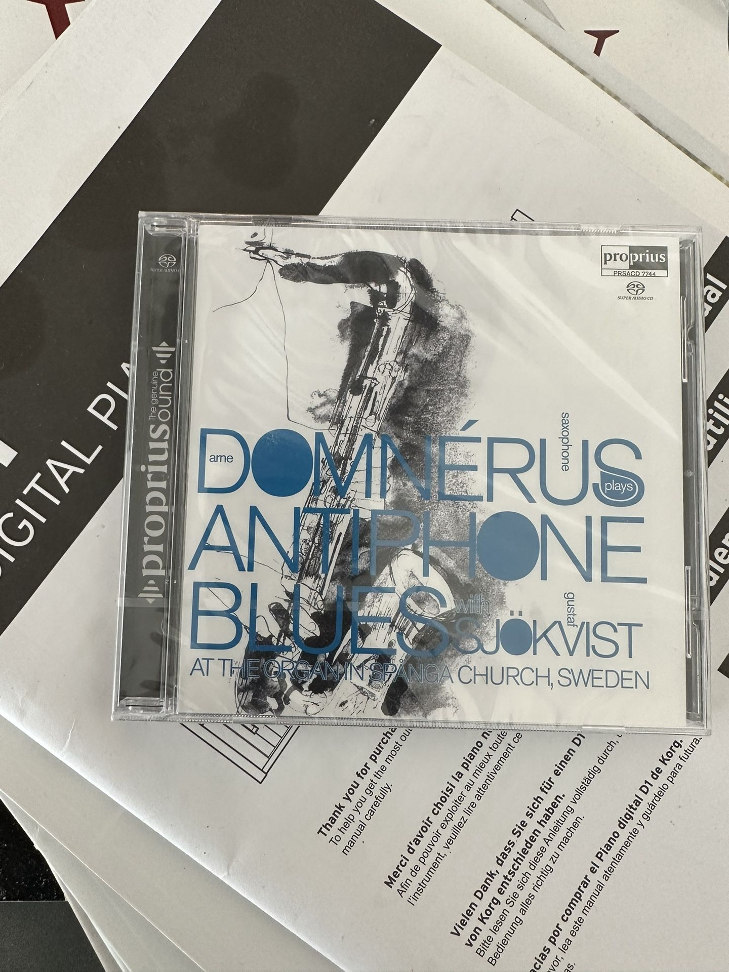 Arne Domnerus - Antiphone Blues CD