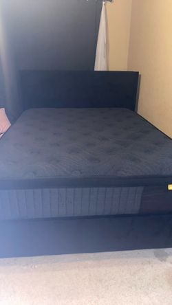 Storage bed frame
