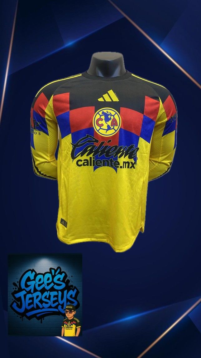 Club America Jersey Manga Larga