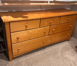 7-Drawer Solid Wood Dresser