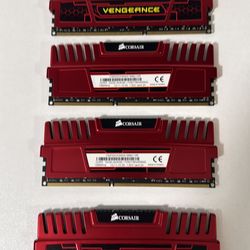 Vengeance Corsair 8 gig DDR3 memory cards