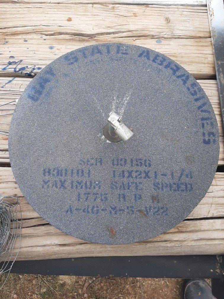 Bay State Abrasives Grinding Wheel 14X2X1 1/4