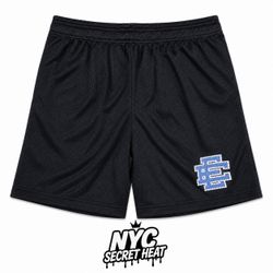 Eric Emanuel Black Mesh Shorts Size L & XL