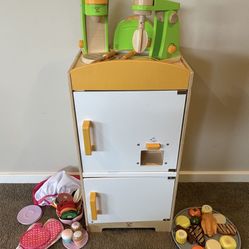 Lot Of Hape Premium Wood Kitchen Play Toys 