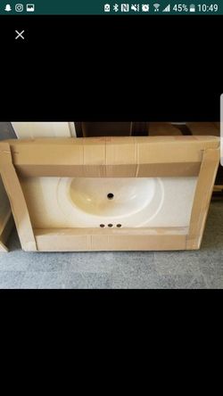 Marble top for bathroom