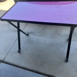 Glass Top Table 