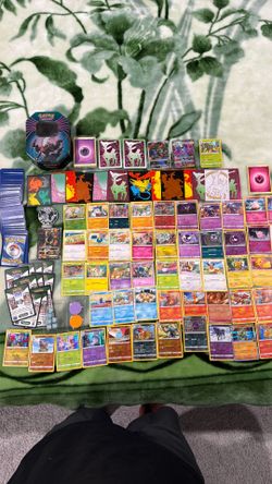 150+ Pokemon Card Collection & Accessories