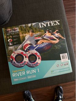 Intex river run floats