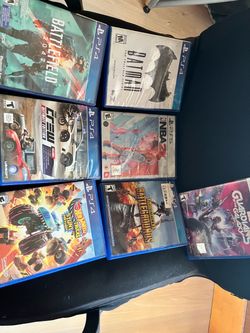 Ps4 and Ps5 games