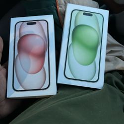 2 iPhone 15 Brand New 