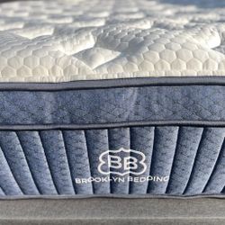 Aurora Luxe Cooling Cloud Pillow Top. CaliKing Size 