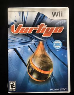 Vertigo - Nintendo Wii Game Complete With Original Manual