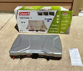 Coleman Triton +  2 burner stove