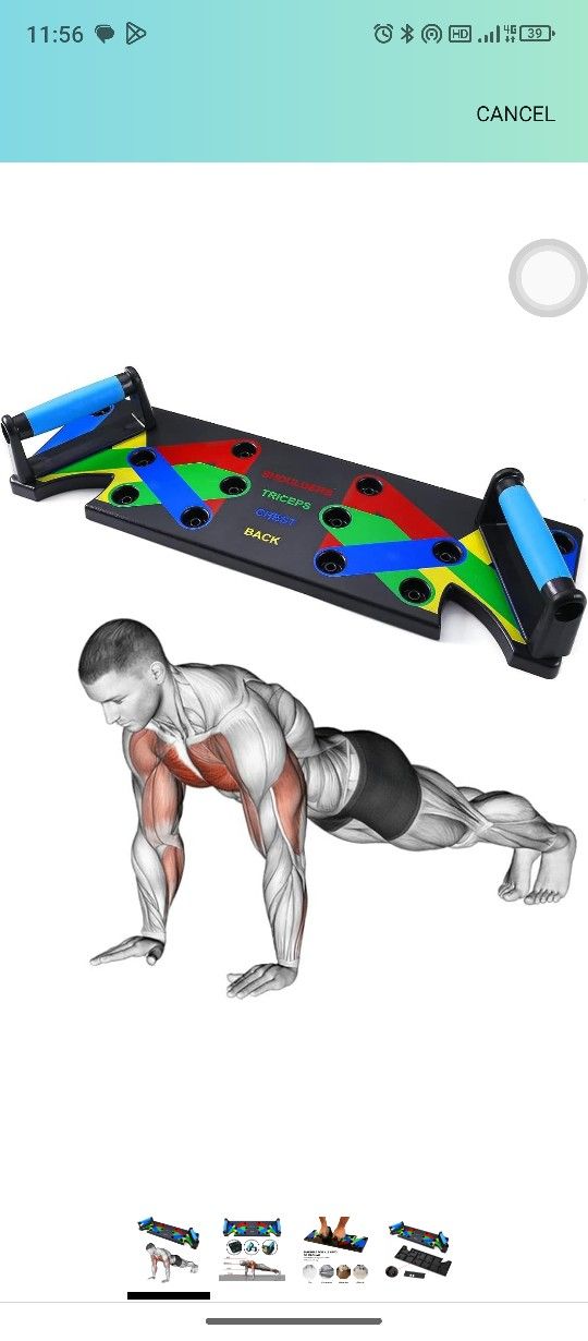 Push Up Board 9 in 1 Home Workout Equipment Multi-Functional Pushup Bar System Fitness Floor Chest Muscle Exercise Professional Equipment Burn Fat