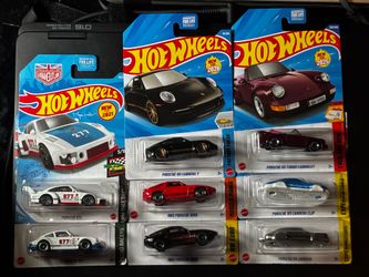 hotwheels Porsche lot of 8