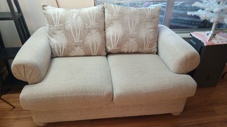Cloth Loveseat 60 Inches Wide