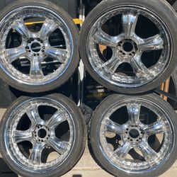 4 FALKEN RIMS & TIRES 245/35ZR 20’
