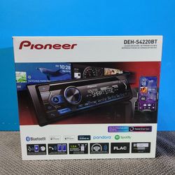 Pioneer DEH-S4220BT Single-Din Bluetooth CD Receiver