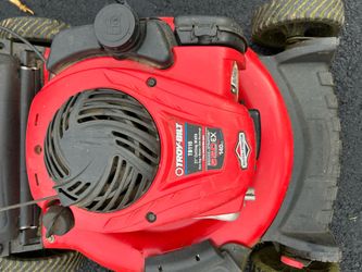 Troy belt push mower