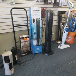 Omni BREEZE Tower Fan. 3 Spd W/ Remote