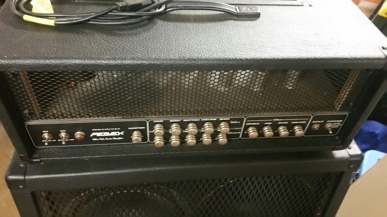 Peavey Ultra tube XXX Amp with 4x12 cabinet