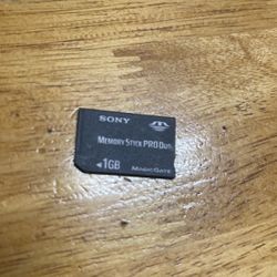 Sony Memory Stick Pro Duo 1gb