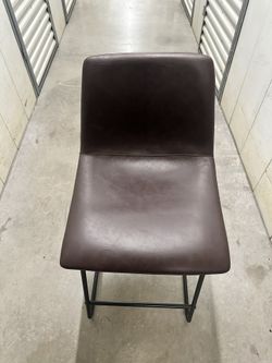 Leather Barstool