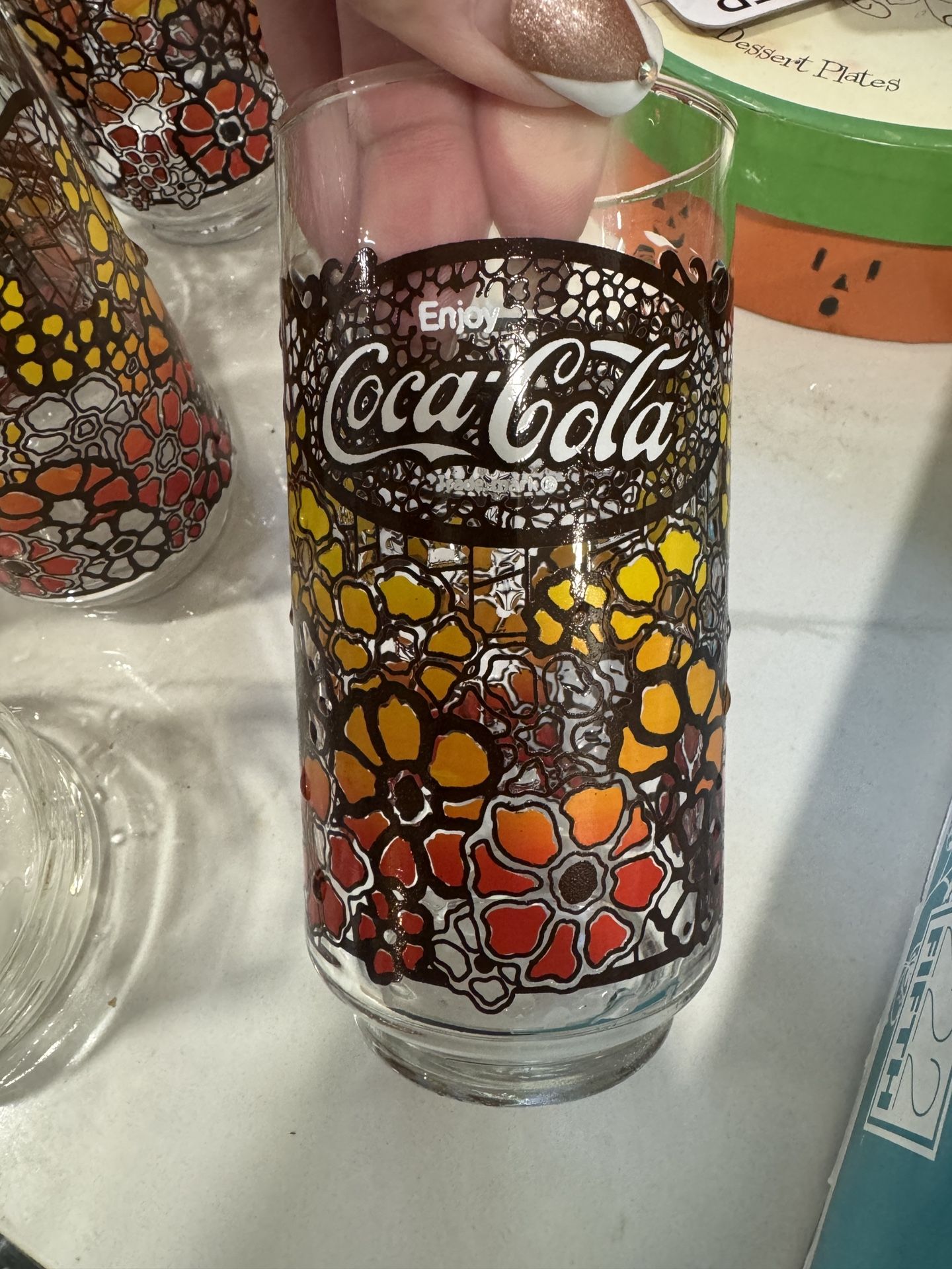 Vintage Coca Cola Glasses