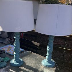 Pair Of Lamps 