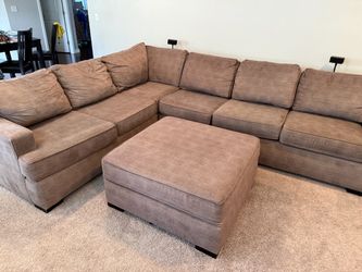 Stanton Sectional and Ottoman